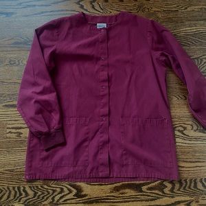 Scrub warm up jacket